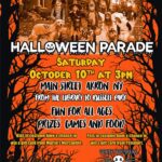 Dogs and Kids Halloween Parade event flyer