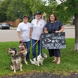 Abbey age 7, Shiloh age 7, Roscoe age 9.